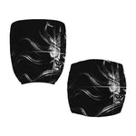 Evil Samurai Mask Print Office Chair Cover