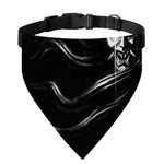 Evil Samurai Mask Print Over The Collar Dog Bandana