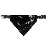 Evil Samurai Mask Print Over The Collar Dog Bandana