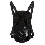 Evil Samurai Mask Print Pet Carrier Backpack