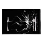 Evil Samurai Mask Print Placemat