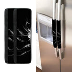 Evil Samurai Mask Print Refrigerator Handle Covers