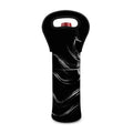 Evil Samurai Mask Print Single Neoprene Wine Tote