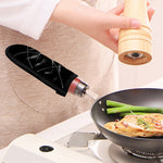 Evil Samurai Mask Print Skillet Handle Cover