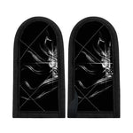 Evil Samurai Mask Print Skillet Handle Cover