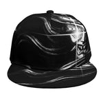 Evil Samurai Mask Print Snapback Cap