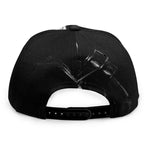 Evil Samurai Mask Print Snapback Cap