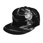 Evil Samurai Mask Print Snapback Cap
