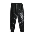 Evil Samurai Mask Print Sweatpants
