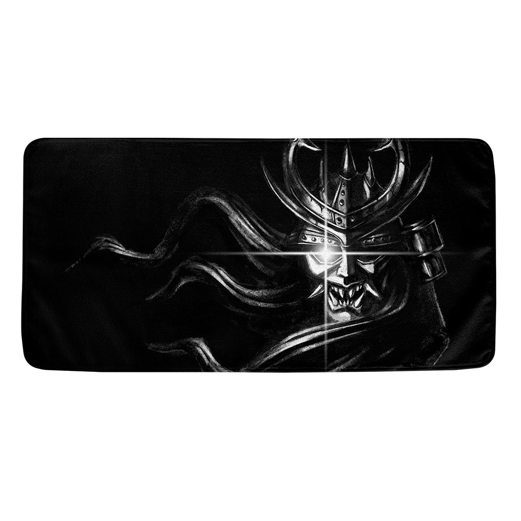 Evil Samurai Mask Print Towel