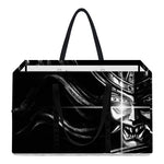 Evil Samurai Mask Print Utility Tote Bag