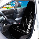 Evil Samurai Mask Print Waterproof Car Seat Cover