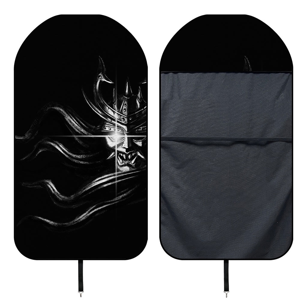 Evil Samurai Mask Print Waterproof Car Seat Cover