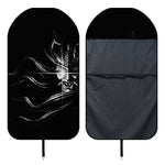 Evil Samurai Mask Print Waterproof Car Seat Cover