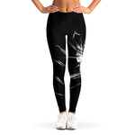 Evil Samurai Mask Print Women's Leggings