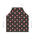 Evil Scary Clown Pattern Print Adjustable Apron