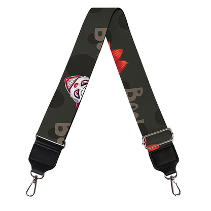 Evil Scary Clown Pattern Print Bag Strap
