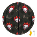 Evil Scary Clown Pattern Print Basketball