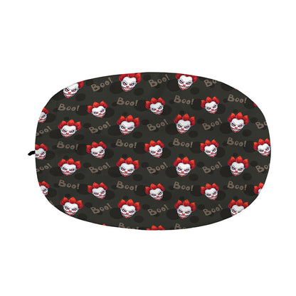 Evil Scary Clown Pattern Print Car Side Mirror Covers