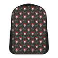 Evil Scary Clown Pattern Print Casual Backpack