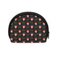Evil Scary Clown Pattern Print Coin Purse