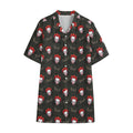 Evil Scary Clown Pattern Print Cotton Hawaiian Shirt