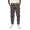 Evil Scary Clown Pattern Print Cotton Sweatpants