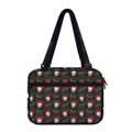 Evil Scary Clown Pattern Print Double Strap Bible Bag