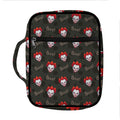Evil Scary Clown Pattern Print Front Pocket Bible Bag