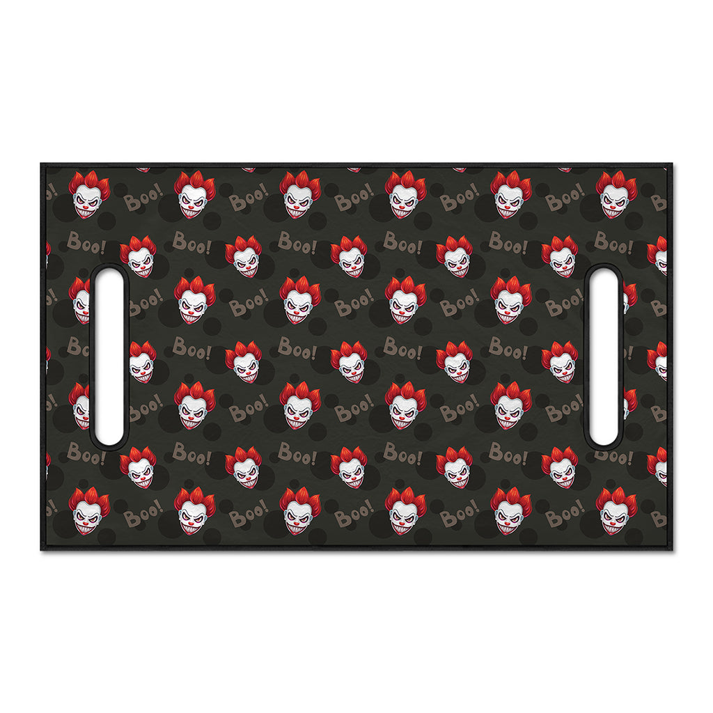 Evil Scary Clown Pattern Print Golf Cart Seat Cover