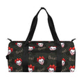Evil Scary Clown Pattern Print Gym Bag