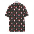 Evil Scary Clown Pattern Print Hawaiian Shirt