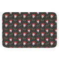 Evil Scary Clown Pattern Print Indoor Door Mat