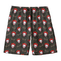 Evil Scary Clown Pattern Print Men's Swim Trunks
