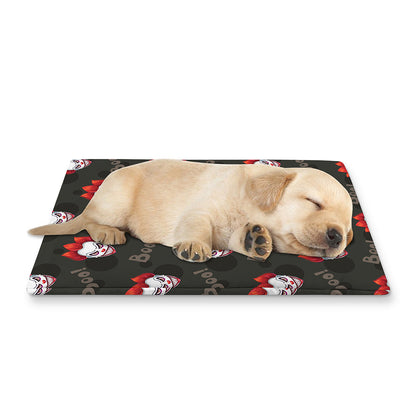 Evil Scary Clown Pattern Print Pet Cooling Mat Cover