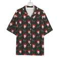 Evil Scary Clown Pattern Print Rayon Hawaiian Shirt