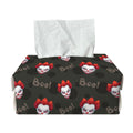 Evil Scary Clown Pattern Print Rectangle Tissue Box Cover