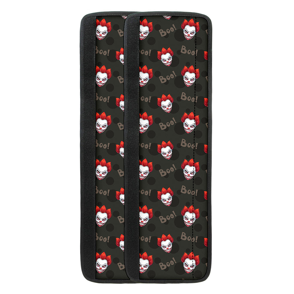 Evil Scary Clown Pattern Print Refrigerator Handle Covers