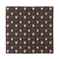 Evil Scary Clown Pattern Print Silk Bandana