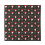 Evil Scary Clown Pattern Print Silk Bandana