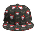 Evil Scary Clown Pattern Print Snapback Cap
