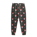 Evil Scary Clown Pattern Print Sweatpants