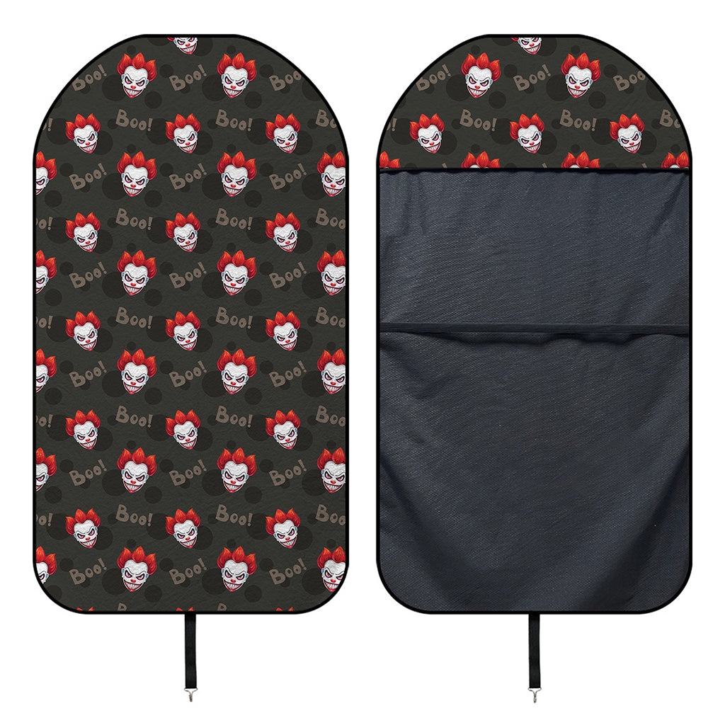Evil Scary Clown Pattern Print Waterproof Car Seat Cover