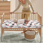 Exotic Chicken Pattern Print Baby Crib Sheet