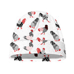 Exotic Chicken Pattern Print Beanie