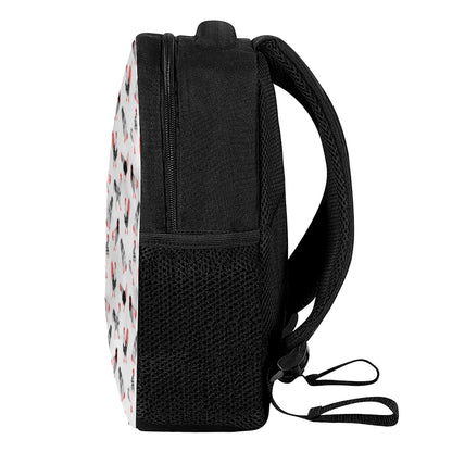 Exotic Chicken Pattern Print Casual Backpack