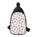 Exotic Chicken Pattern Print Sling Bag