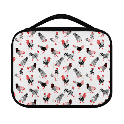 Exotic Chicken Pattern Print Classic Bible Case