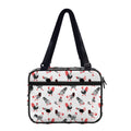 Exotic Chicken Pattern Print Double Strap Bible Bag