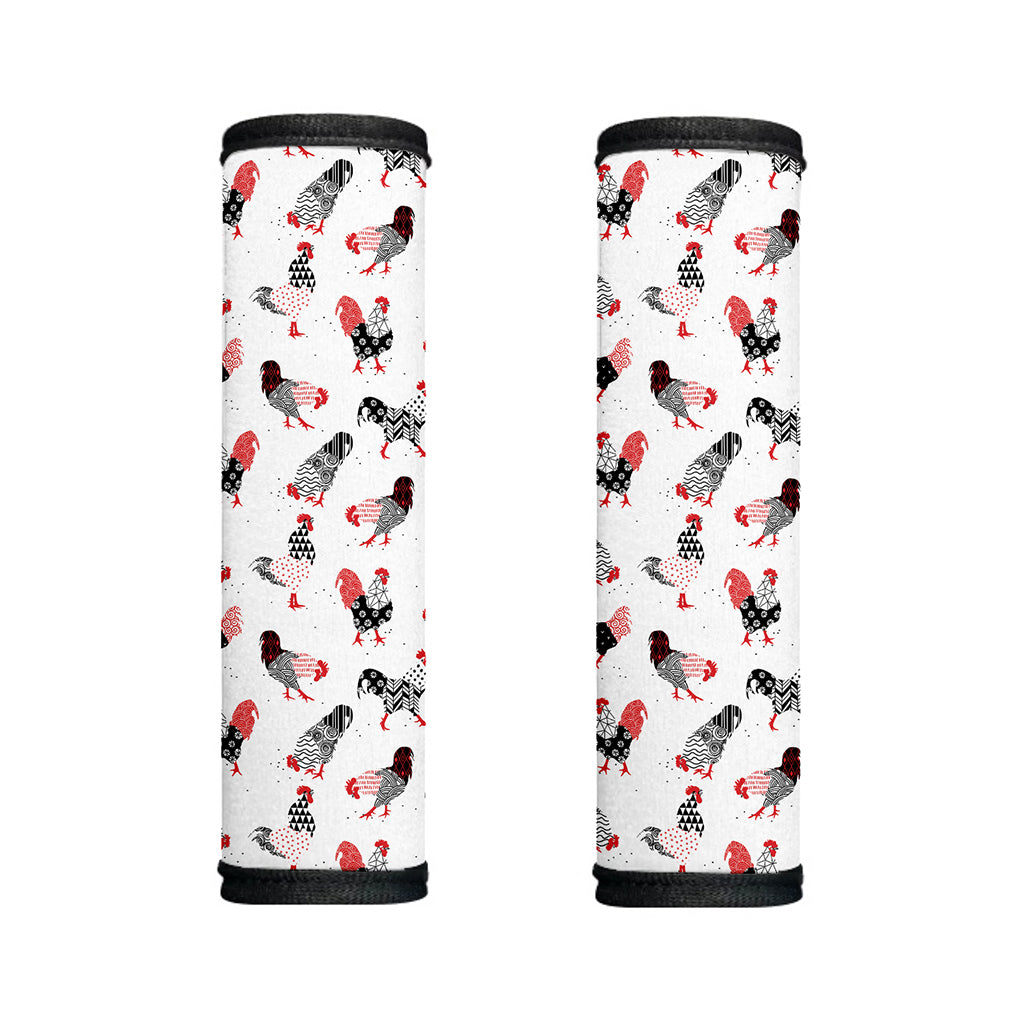 Exotic Chicken Pattern Print Handle Covers